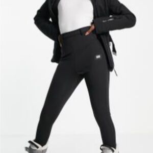 ASOS Black High-Waisted 4505 skinny ski pants ya with stirrup